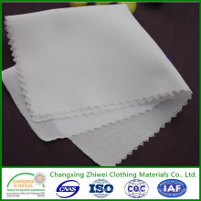 100% Polyester Double point tissé Interlining vêtement accessoires exportent vers l&#39;Amérique, Turquie, Thaïlande ect.